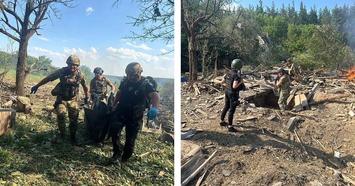 Фото: Поліція Харківської області У Лосівці Вовчанської громади від російської бомби загинув чоловік на порталі Gromada Group