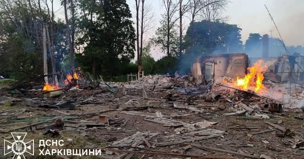 Ілюстративне фото, джерело: ДСНС Харківщини Білий Колодязь на Вовчанщині бомбардували російські окупанти: руйнівні наслідки на порталі Gromada Group