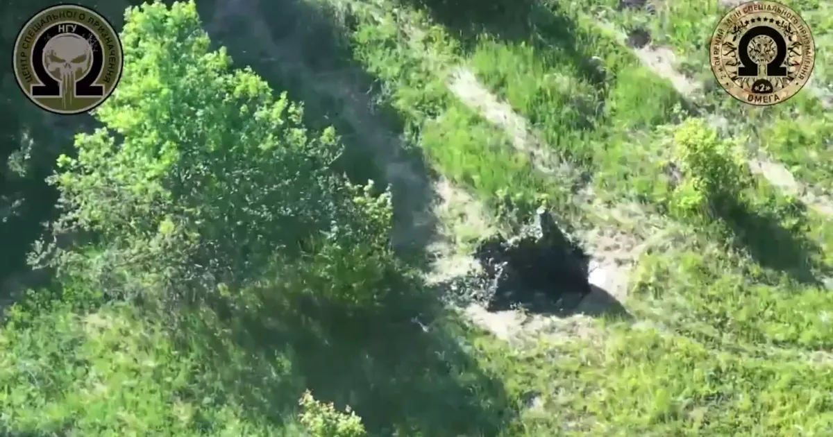 Скриншот з відео Ворожий міномет знищили на Харківському напрямку на порталі Gromada Group